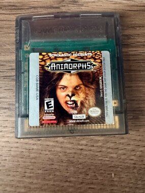 Animorphs for Gameboy Color Cartridge Only
